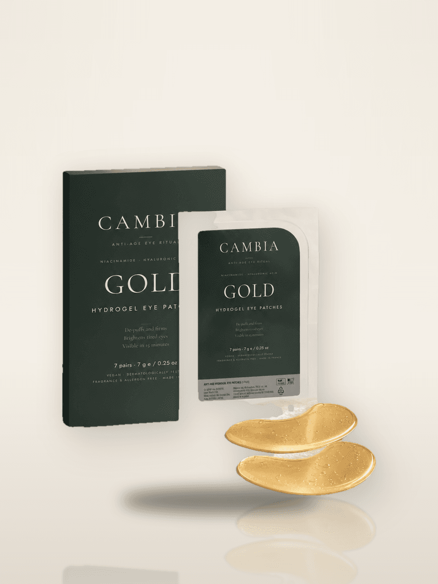 GOLD Hydrogel Eye Patches by CAMBIA