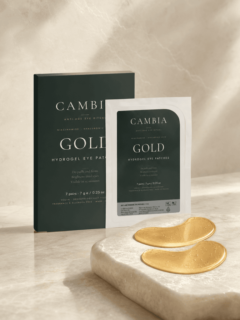 GOLD Hydrogel Eye Patches by CAMBIA